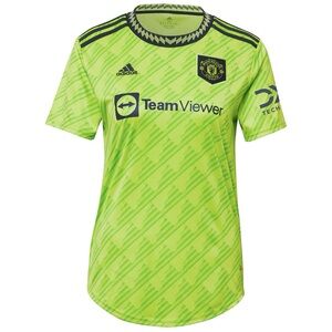 MANCHESTER UNITED 2022/2023 - Women's adidas Neon Green - Jersey